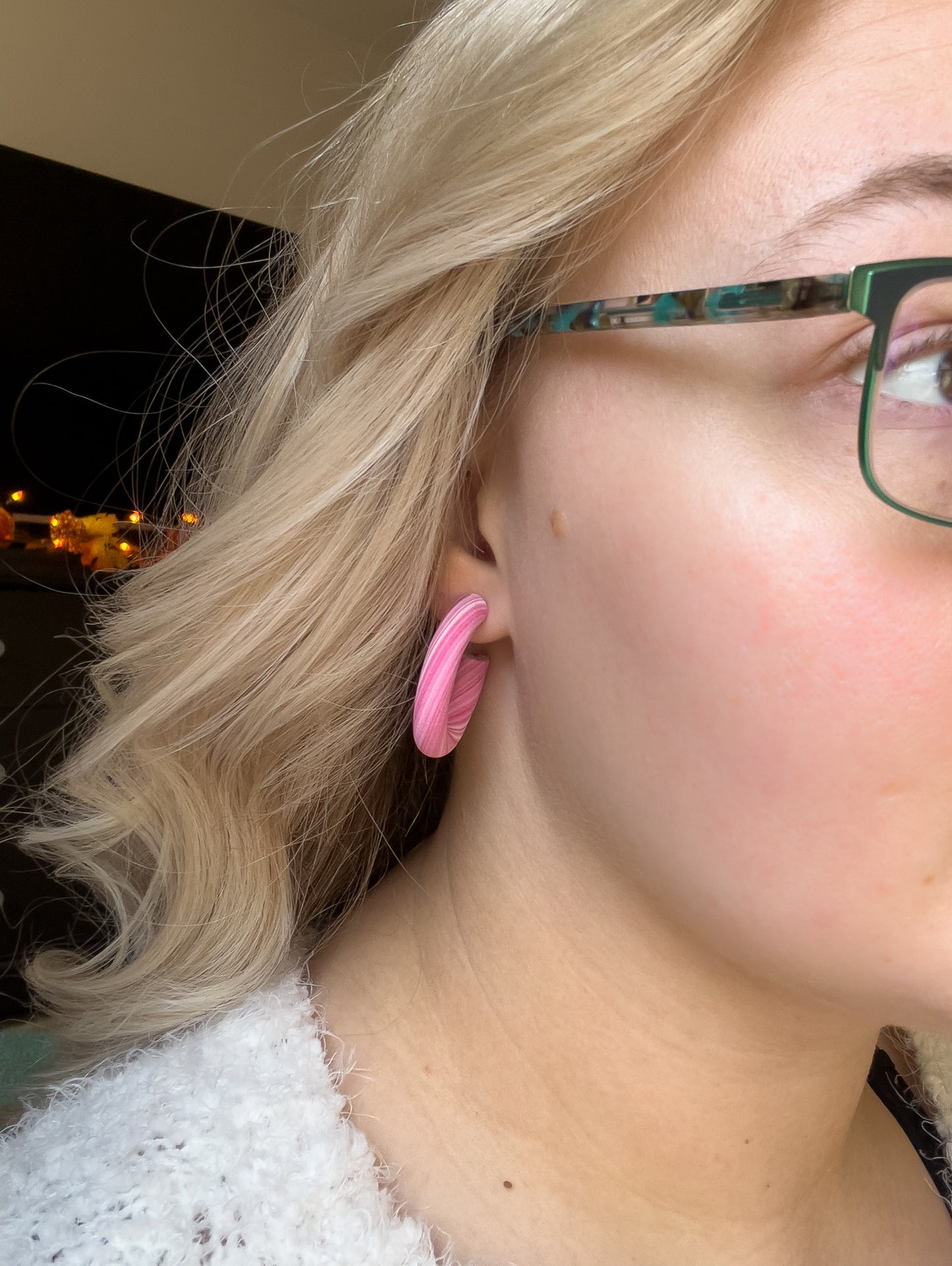 Peppermint Hoops