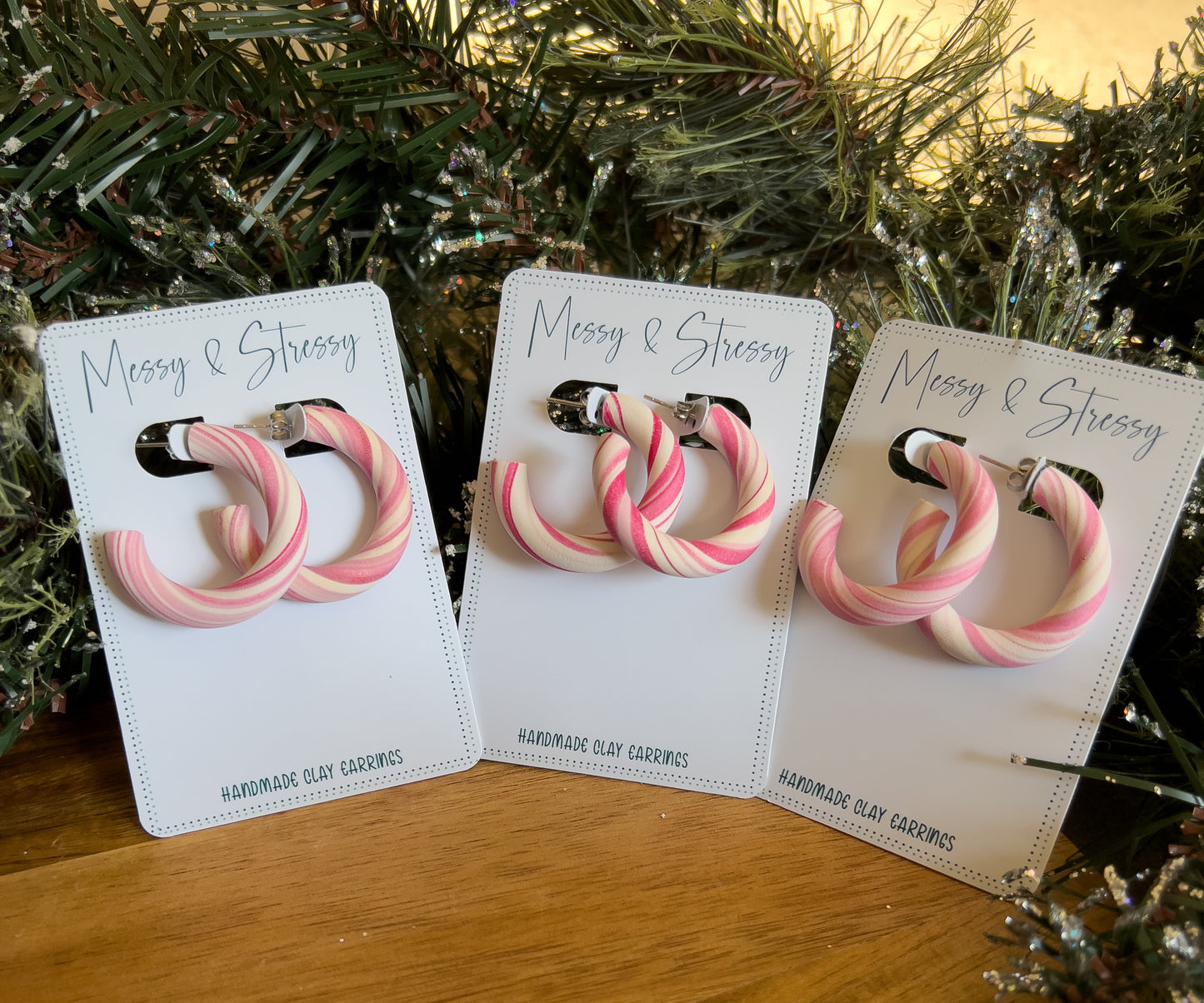 Peppermint Hoops