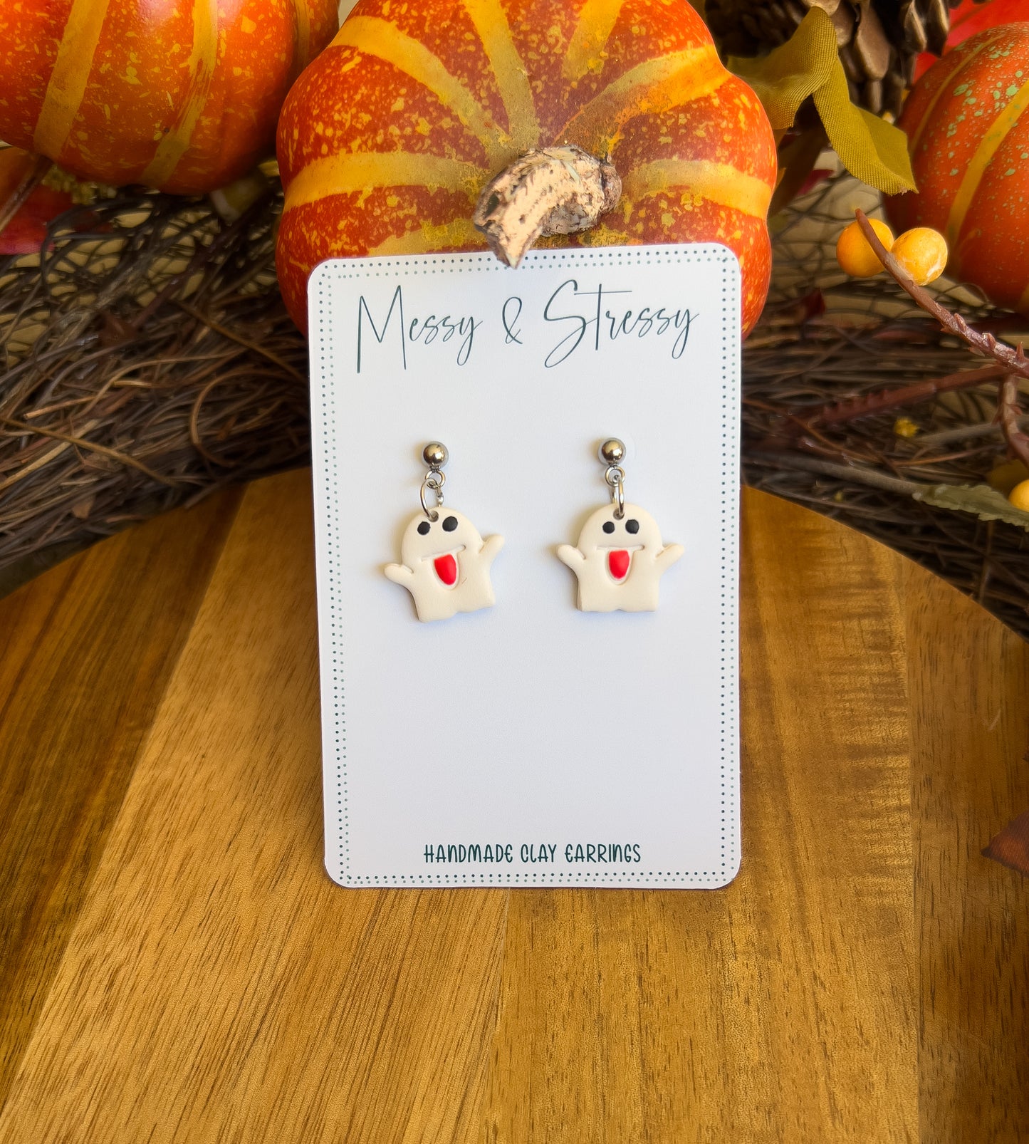 Derpy Ghostie Dangles