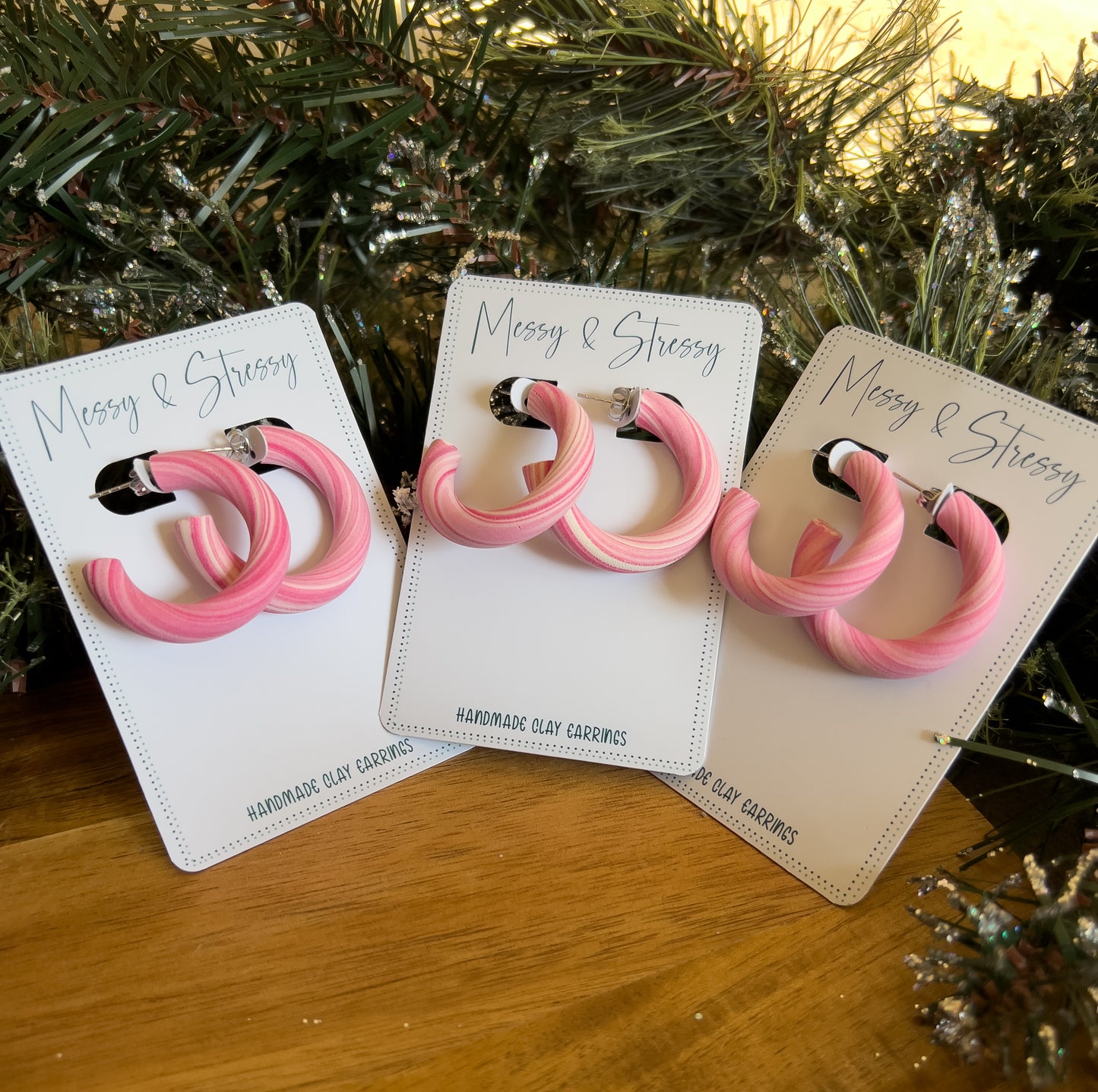 Peppermint Hoops