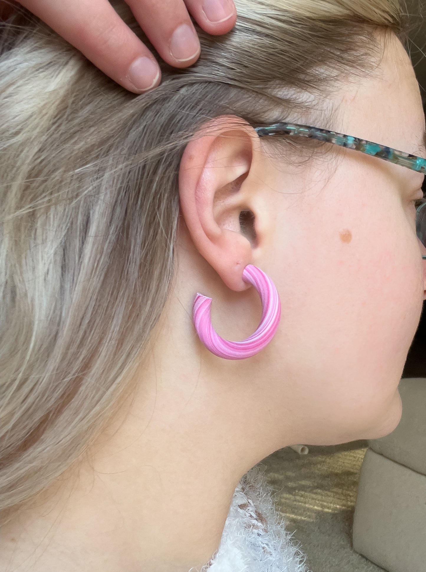 Peppermint Hoops
