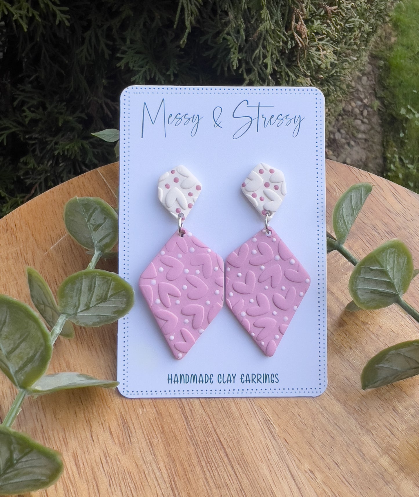Heart Dot Dangles