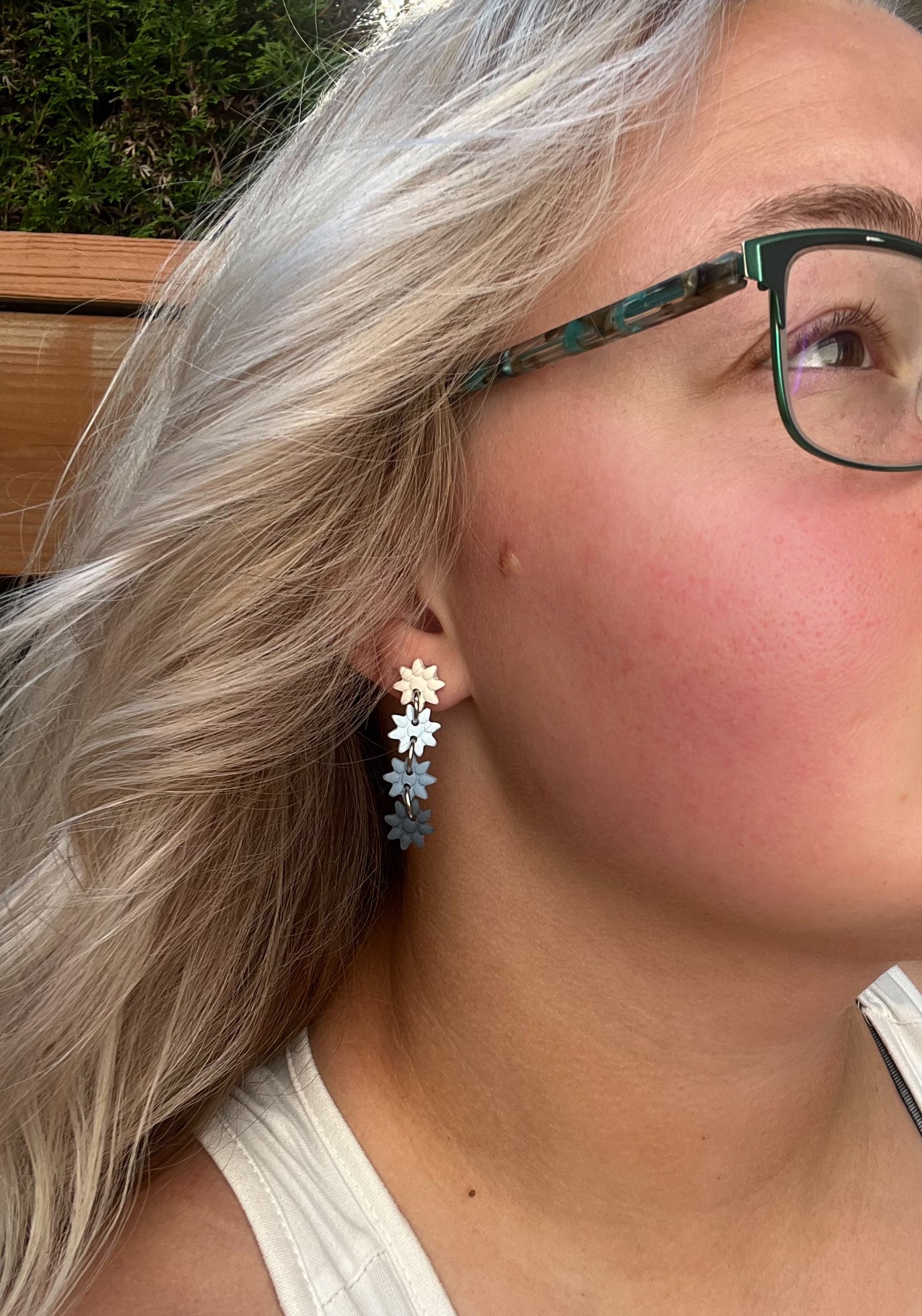 Sunflower Dangle Earrings