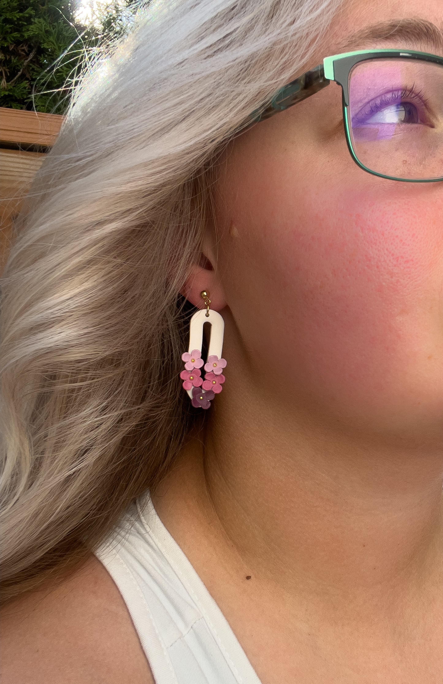 Pretty Little Flower Dangles