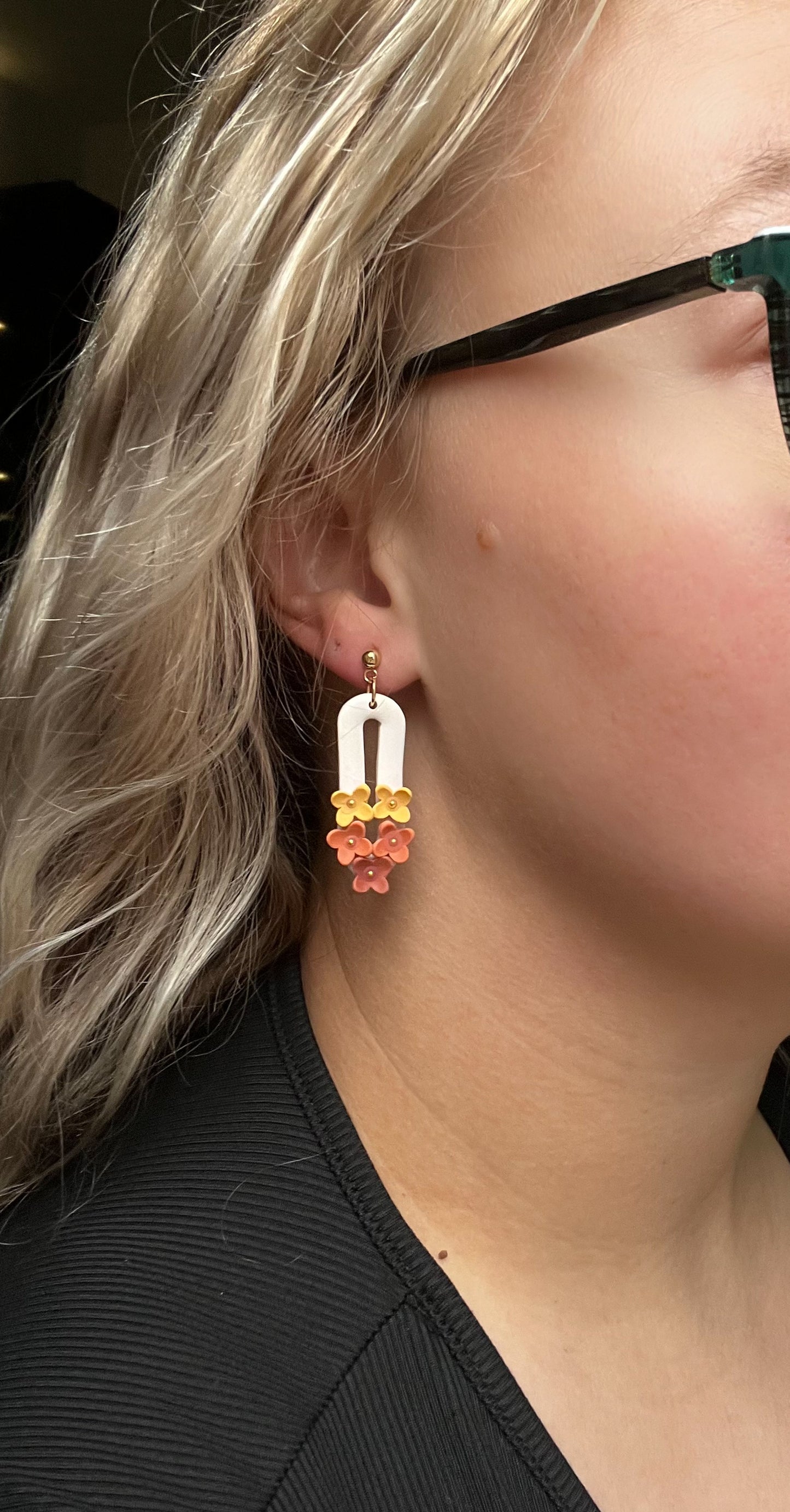 Pretty Little Flower Dangles