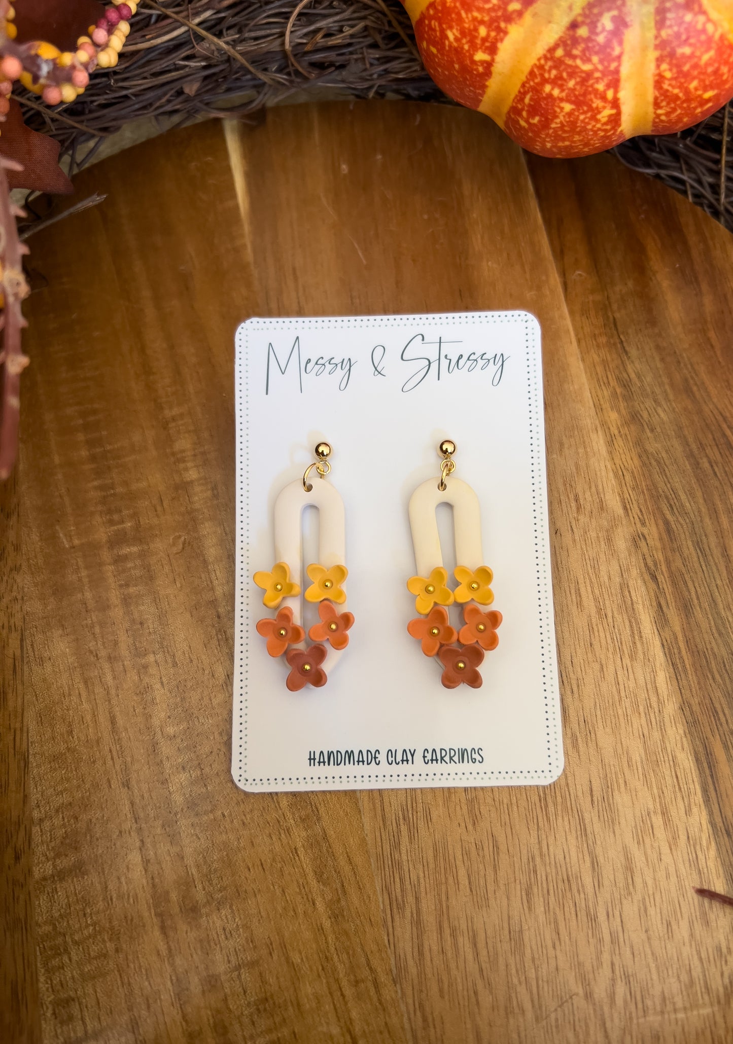 Pretty Little Flower Dangles