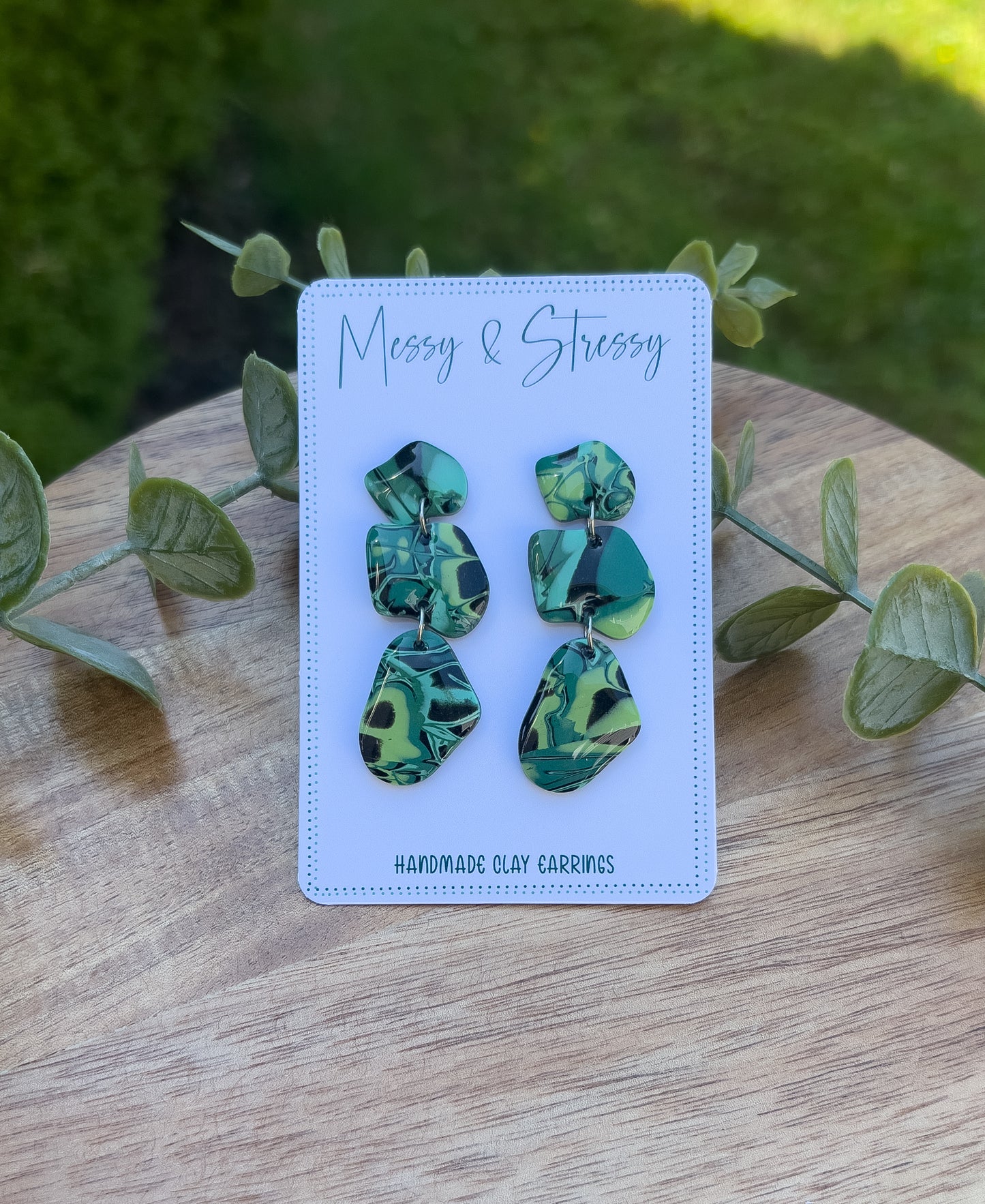 Energy Drink Inspired Rock Dangles