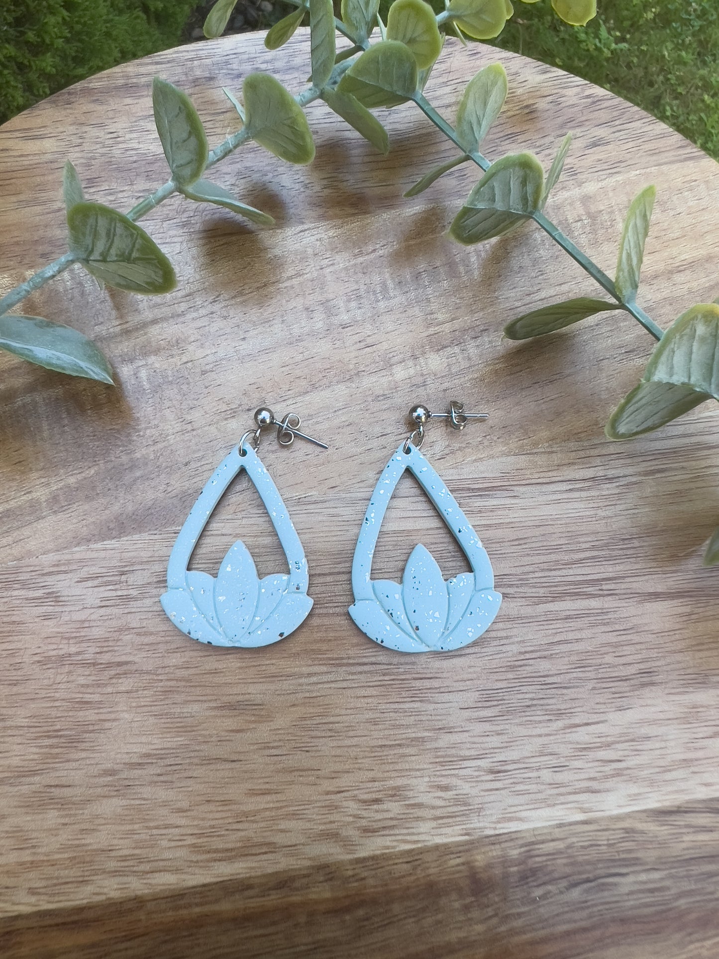 Lotus Foil Dangles