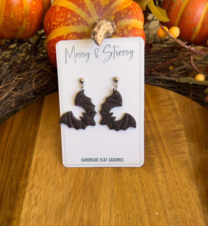 Purple Marbled Bat Dangles