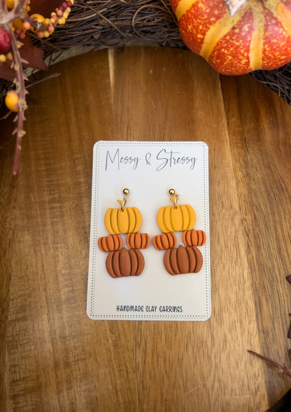 Pumpkin Dangles