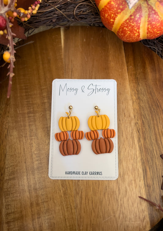 Pumpkin Dangles